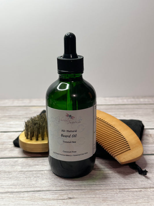 Beard Oil & Brush Set